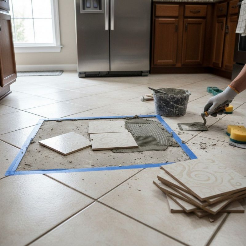 Floor Tile Repair
